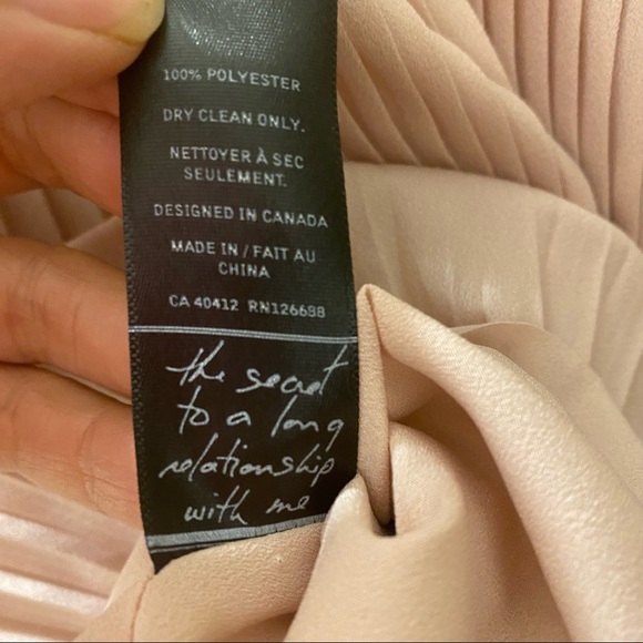 🔴 SOLD- Pleated Joie Skirt by Noel Asmar - Picture 3 of 3